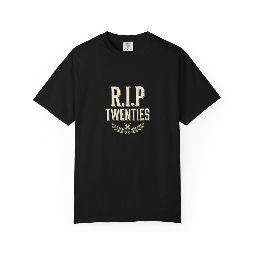 RIP Twenties Shirt | Funny 30th Birthday Comfort Colors Tee | Dirty Thirty Shirt | Vintage Graphic T-Shirt | Turning 30 Gift