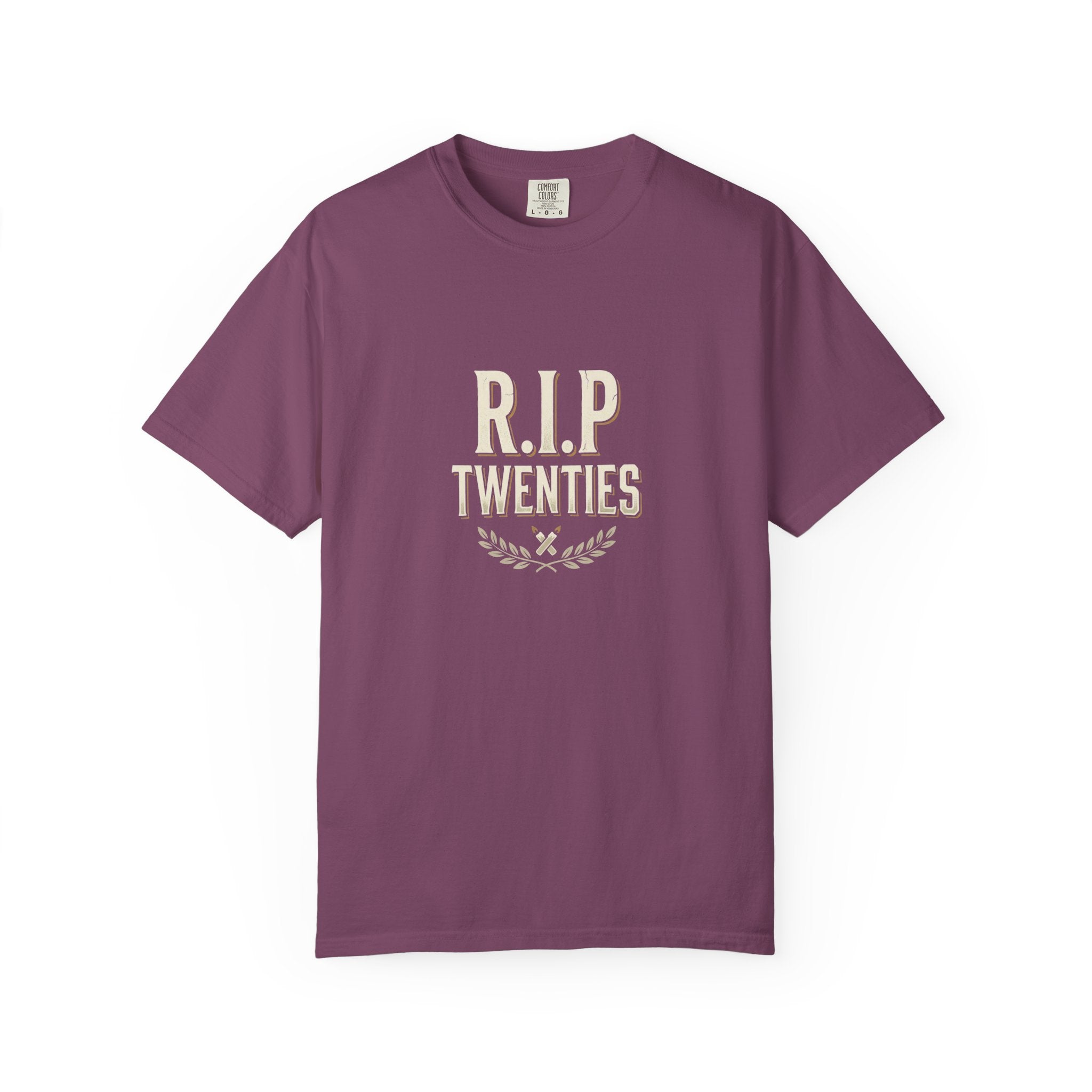 RIP Twenties Shirt | Funny 30th Birthday Comfort Colors Tee | Dirty Thirty Shirt | Vintage Graphic T-Shirt | Turning 30 Gift
