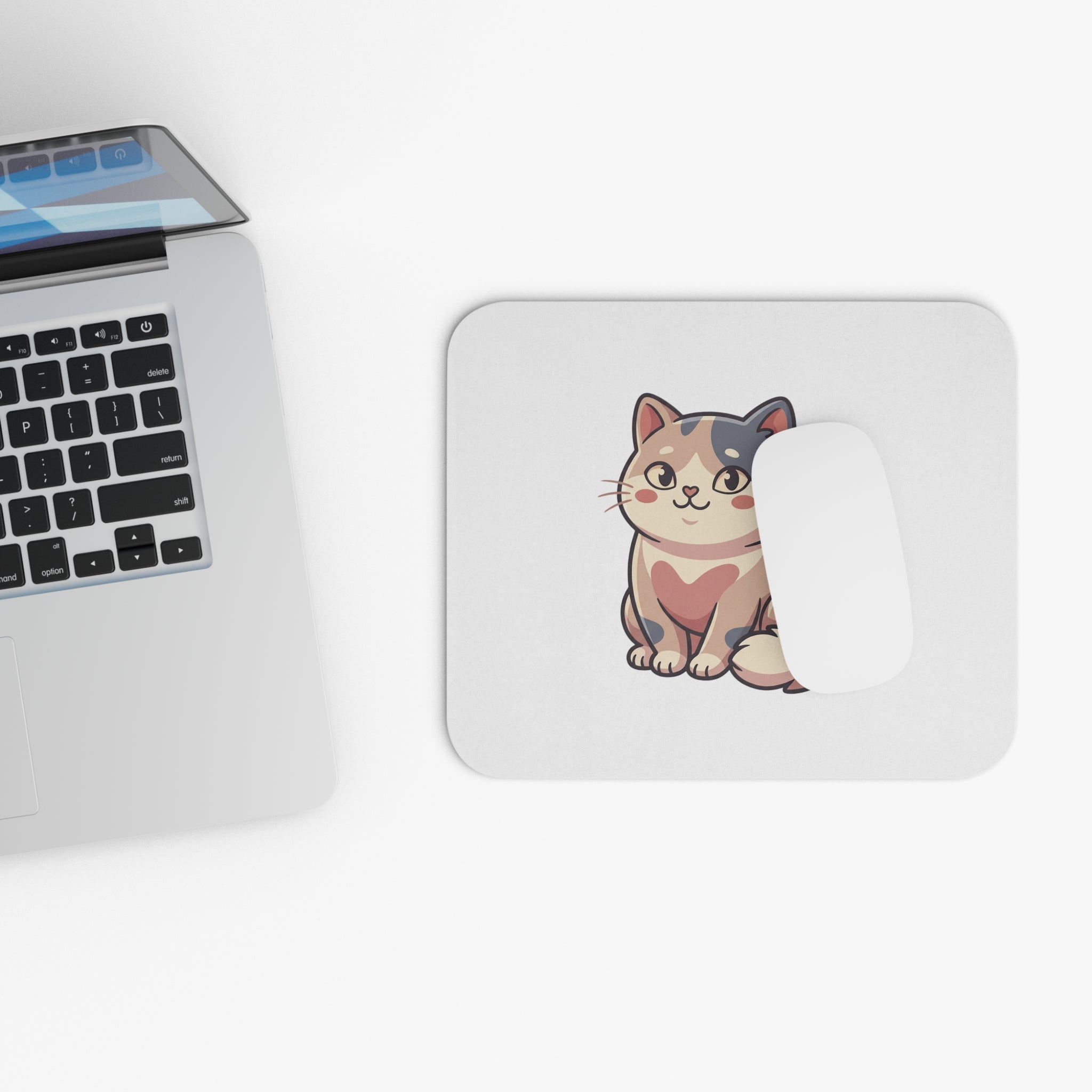 Cute Cat Mouse Pad – Funny Desk Accessory for Office & Gaming