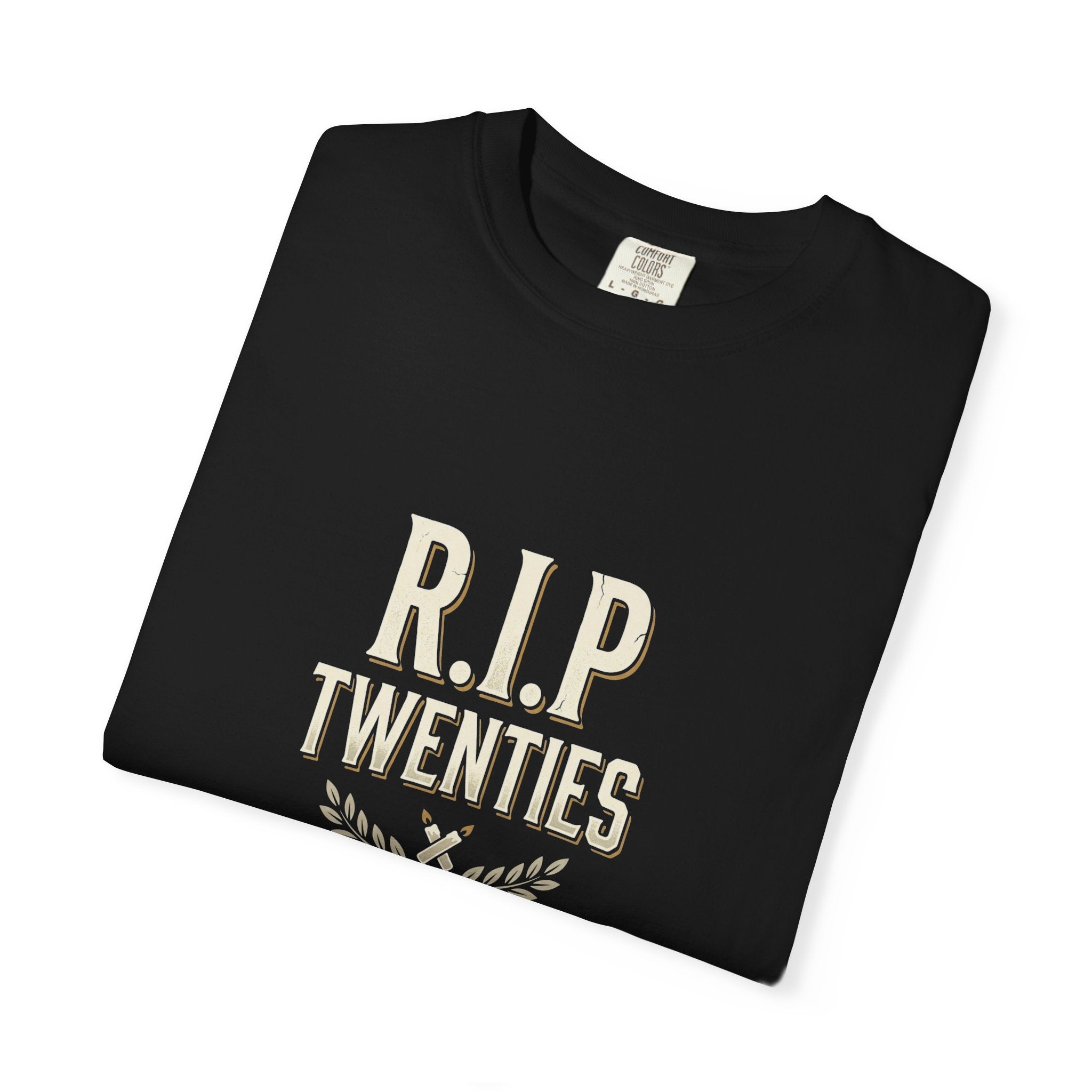 RIP Twenties Shirt | Funny 30th Birthday Comfort Colors Tee | Dirty Thirty Shirt | Vintage Graphic T-Shirt | Turning 30 Gift