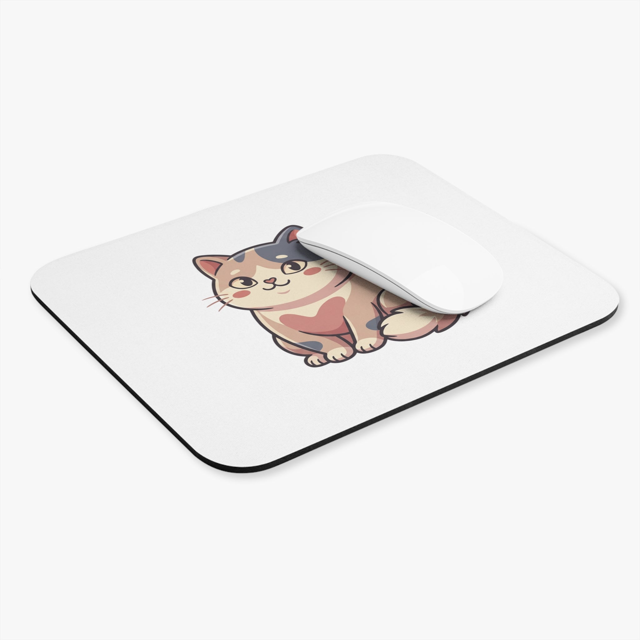 Cute Cat Mouse Pad – Funny Desk Accessory for Office & Gaming
